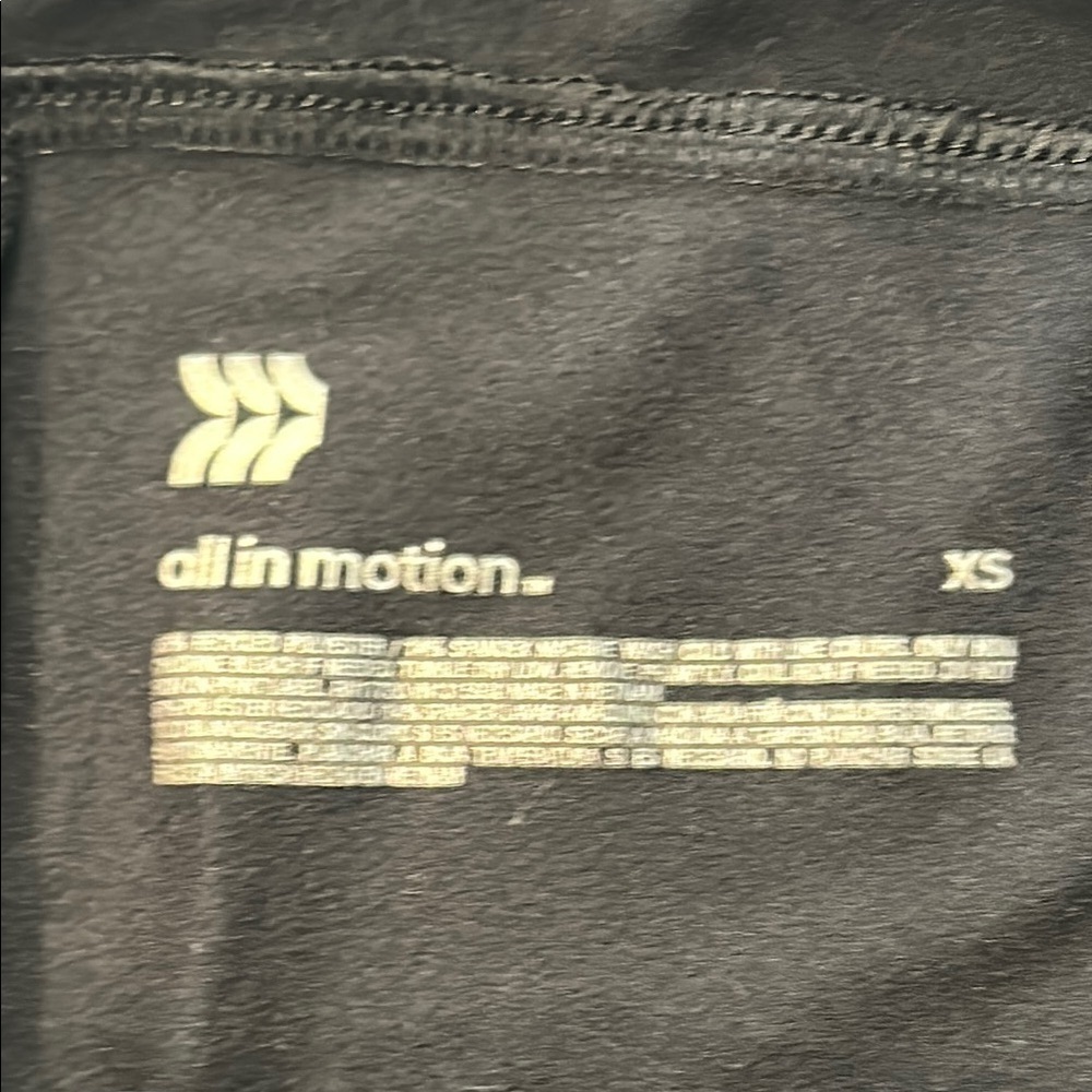 All in Motion Black Track Pants - Picture 2 of 2